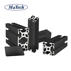 ขายส่งขนาดที่กําหนดเองกรอบอะโนไดซ์ตารางอลูมิเนียมโปรไฟล์ T สล็อตขาตั้งตู้ปลา - Product Image 4