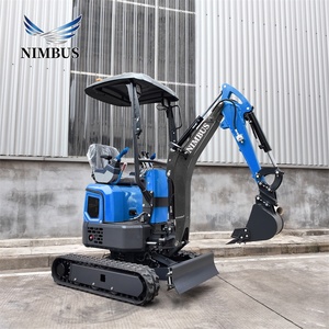 Miniexcavadora NIMBUS de 4 Toneladas con Enganche Rápido Mecánico Opcional, Disponible en Almacén, Logotipo Personalizado, para Ingeniería Municipal - Product Image 2