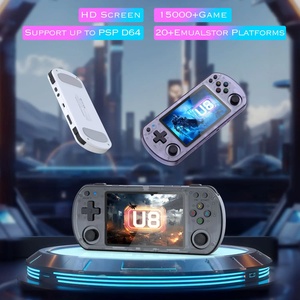 U8 คอนโซลเกมมือถือ 4.0 IPS 800x680 AK3326 ควอดคอร์ 1GB LPDDR4 ลินุกซ์ PSP PS1 N64 OTG 2P 3500mAh - Product Image 2