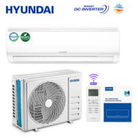 Climatiseur Inverter DC HYUNDAI 9000 BTU R32 Split avec système de refroidissement et de chauffage à efficacité énergétique A++ pour les foyers européens