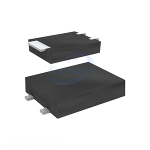 Single Diodes 3-SMB, Flat Leads Ic Integrated Circuit Manufacturer Channel STPST3H100UF DIODE SCHOTTKY 100V 3A SMBFLAT3L - Product Image 1