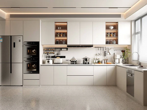 Armoire de <span class=keywords><strong>cuisine</strong></span> moderne Ace Matt Luxury Finish Finition laquée en bois naturel - Product Image 5