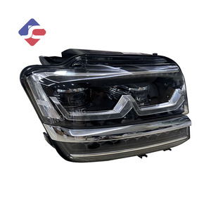Lampe frontale haute configuration Modification de mise à niveau d'origine pour phare avant Volkswagen VW <span class=keywords><strong>Tiguan</strong></span> Teramont Touareg 2018-2023 - Product Image 2