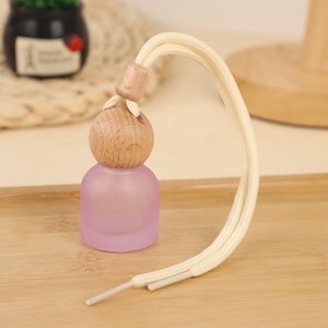 معطر هواء متجمد للسيارة بدلاية موزع القشة 10 زجاجات زجاجية للسيارة ، منظف وجه للسيارة ، غطاء مسمار قطرة العين - Product Image 3