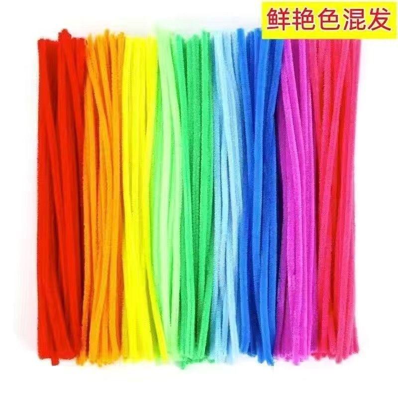 ผมผสมสีสดใส [ประมาณ100เส้น]