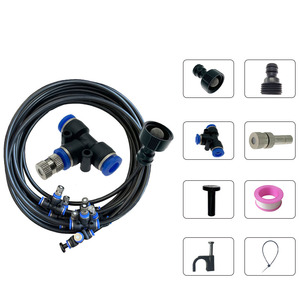 Garden Water Sprayer Atomizer <strong>Plants</strong> Sprinkler Outdoor Nebulizer Automatic Watering <strong>Misting</strong> Cooling <strong>System</strong>