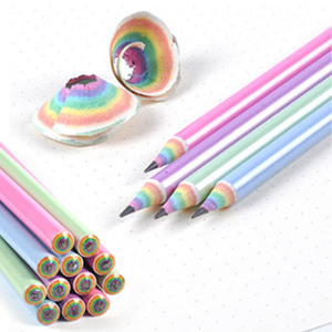 <span class=keywords><strong>Crayon</strong></span> créatif de haute qualité en papier arc-en-ciel pour les étudiants, pour écrire et dessiner, pratique, <span class=keywords><strong>simple</strong></span> et fonctionnel - Product Image 4