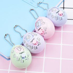 Porte-clés de jeu à Capsule pour enfants, nouveau Mini-doigt, changement de visage, OEM, vente directe d'usine, - Product Image 1