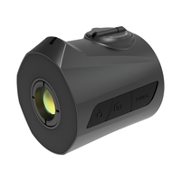 Lunette de vision nocturne thermique infrarouge compacte à commande tactile avec grossissement 5X, résolution 256x192, design mini, facile à utiliser pour les armes à feu