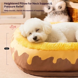 Cama para Perros con Forma de Panal, Cálida, Transpirable, Impermeable, Desmontable y Lavable, para Perros Pequeños y Medianos, Suministros para Mascotas - Product Image 2