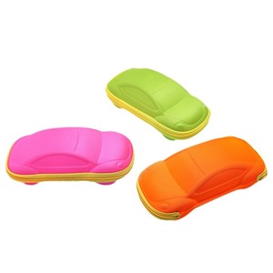 Folding Zipper Car Shaped Glasses Case Microfiber 3-5.9in Eyeglasses Storage - Product Image 5