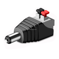Adaptateur universel de prise d'alimentation CC à connexion rapide 5,5x2,1 mm pour connecteur de bande LED
