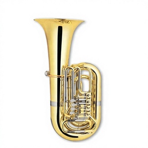 <span class=keywords><strong>Tuba</strong></span> a Cilindri in Sib a 4 Valvole con Finitura Laccata Oro (TU9913) - Product Image 3