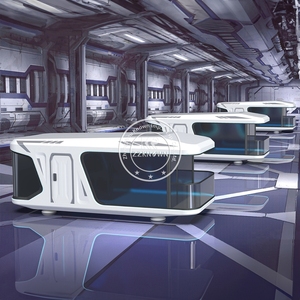 บ้านสำเร็จรูปแบบตู้คอนเทนเนอร์ ปี 2025 พร้อมระเบียง บ้านเคลื่อนที่ แคปซูลอวกาศเคลื่อนที่ พร้อมห้องครัว - Product Image 4