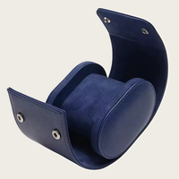 Nouveau design populaire Boîte de rouleau de montre en cuir PU Boîte d'emballage de montre pour Double 2 montres