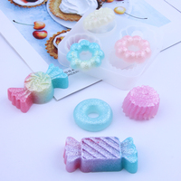 Timesrui Squishy Gel Kit Mochi Squishy Soft Toys Squishies Making Kit avec moule et outils pour enfants DIY Creative Candy Toys