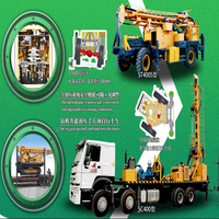 Plateforme de forage de puits profonds de 300 mètres avec compresseur monté sur camion et pompe à boue pour un équipement de forage optimal