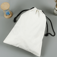 Wehd — pochette en coton et lin, Logo imprimé, personnalisé d'usine, sac pour cadeau écologique à cordon