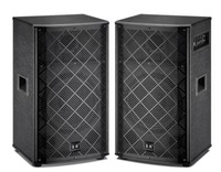 Système audio actif 4 pièces 60W en bois HY-610 pour salle de conférence, avec USB/MP3, enceintes murales pour KTV domestique et instruction de danse