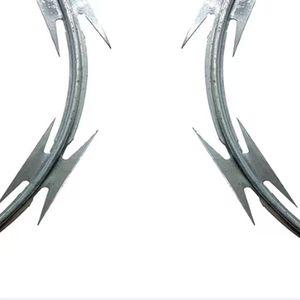 Fil de fer barbelé de haute qualité, bobine de fil de fer 2mm-3.0mm galvanisé, protection anti-escalade pour la construction - Product Image 4