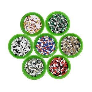 Flocons de résine époxy 1-3 mm pour la décoration de sols en béton de garage - Product Image 6