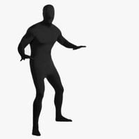Combinaison intégrale unisexe en spandex extensible pour adulte, costume de cosplay Halloween Carnaval, Zentai, Homme Invisible