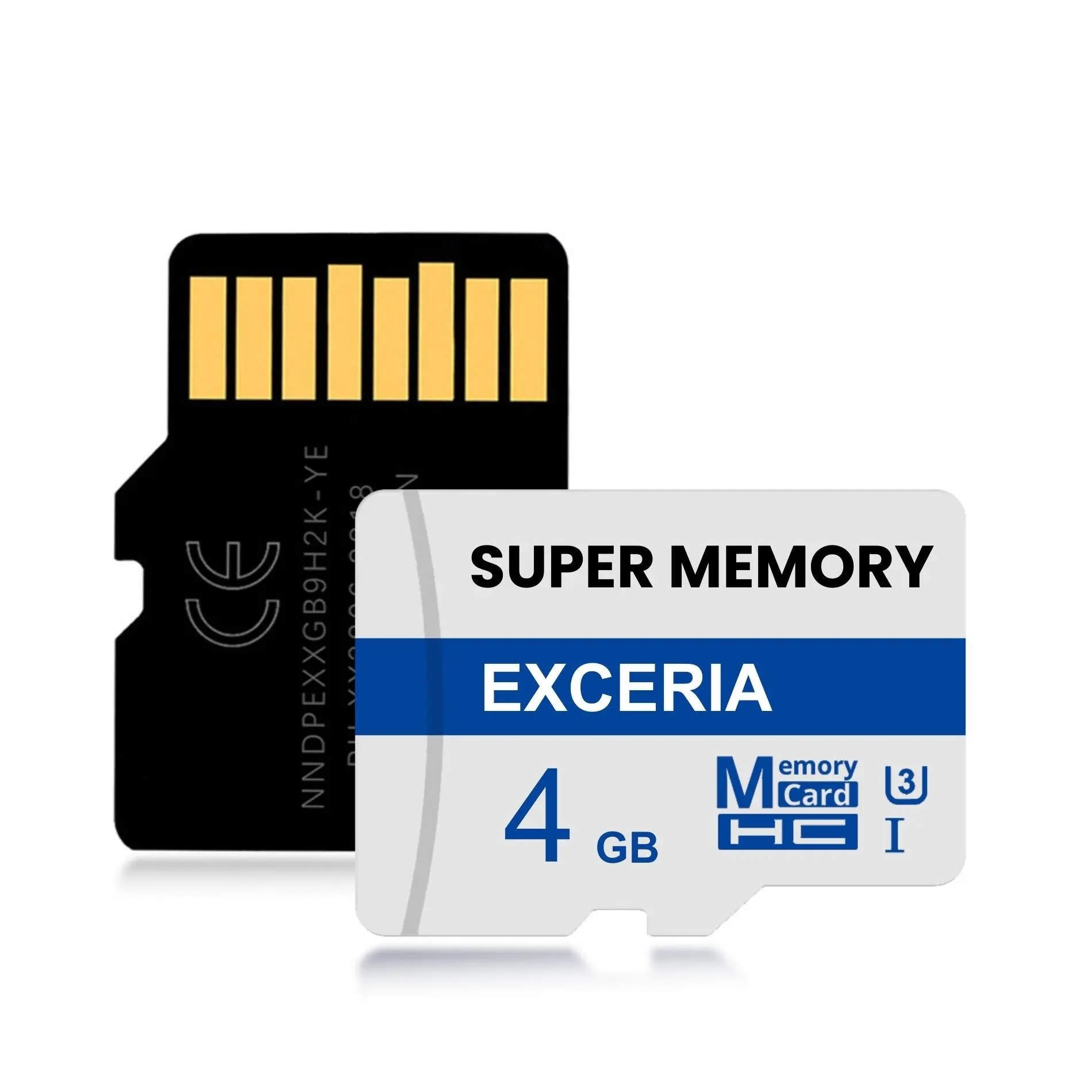 Vente en gros de cartes mémoire Mini SD Card 4GB TF Micro carte de stockage pour lecteurs MP3