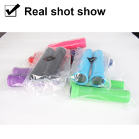 ODI – poignées de guidon de vélo en Silicone, étanches, antidérapantes, absorbe les chocs, poignée de vélo avec bouchon d'extrémité de barre
