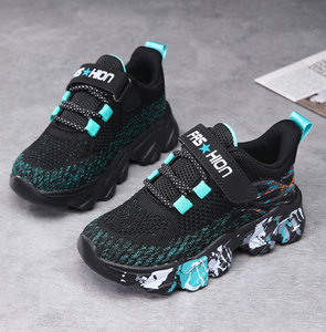 รองเท้าผ้าใบเด็กผู้ชายแบบตาข่ายระบายอากาศ น้ำหนักเบา สำหรับวิ่ง ขายส่ง - Product Image 3