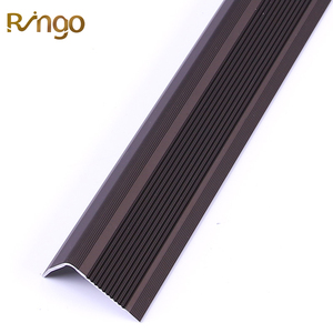 Phật sơn Ringo sáng bóng bạc nhôm chống trượt cầu thang nosing cạnh TRIM Vinyl Bìa bước cạnh bảo vệ cầu thang bước an toàn - Product Image 6