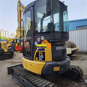 Mini machine d'occasion utilisée d'excavatrice hydraulique de chenille de KOMATSU Pc35 Pc35mr-2 de 3.5 tonnes à vendre - Product Image 6