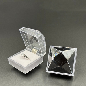 Caja de Joyería Acrílica con Tapa de Cristal, Caja de Joyería Pequeña y Exquisita, Venta al por Mayor - Product Image 1
