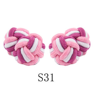 <span class=keywords><strong>Camisa</strong></span> de traje elástico de nuevo diseño con <span class=keywords><strong>gemelos</strong></span> de <span class=keywords><strong>nudo</strong></span> de seda de tres colores - Product Image 6