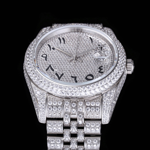 Reloj de Lujo para Hombre con Diamantes, Reloj Mecánico Automático de Acero Inoxidable - Product Image 5