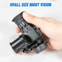 NVG10 PVS14 NV Lunette de vision nocturne à main montée sur casque Monoculaire Montée sur tête Casque de chasse Lunettes de portée sur casque