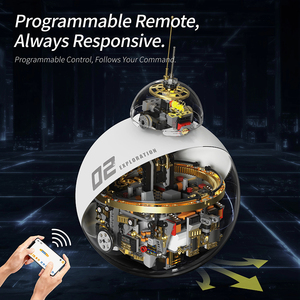 Kit de construction de robot sphérique à vision mécanique interne, suspension magnétique, lumière, ornement de bureau <span class=keywords><strong>science</strong></span>-<span class=keywords><strong>fiction</strong></span> pour adolescents de plus de huit ans - Product Image 4