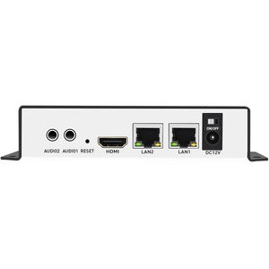 URayTech 4K HEVC H.265 H.264 8 <span class=keywords><strong>en</strong></span> 1 IP vers IP IPTV Diffusion Vidéo Streaming <span class=keywords><strong>en</strong></span> <span class=keywords><strong>direct</strong></span> Transcodeur RTMP RTMPS UDP HTTP RTSP HLS SRT - Product Image 2