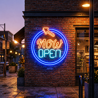 Op maat gemaakte acryl LED neon taartbordje, originele vorm, wanddecoratie, waterdicht, binnen en buiten, voor bakkerij, kinderkamer, feest, keuken