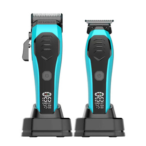 Nuovo Design Professionale Tagliacapelli Wireless per Uomo Macchina per Taglio Capelli <span class=keywords><strong>Regolabarba</strong></span> Rasoio 5W con Manico in Plastica - Product Image 1