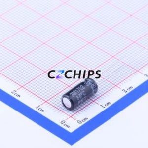 Condensador Electrolítico de Aluminio de Orificio Pasante 50PK4R7MEFC5*11, Componente de Orificio Pasante (THT), D5xL11mm 4.7uF 20% 50V 2mm - Product Image 2