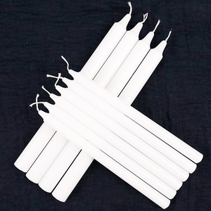 Velas Cónicas Baratas al por Mayor de 8 y 10 Pulgadas sin Humo para Bodas - Product Image 1