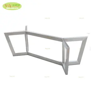 Factory Manufacturing Solid Wood Table Feet Stainless Steel Furniture Legs