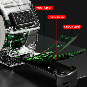 Cinta Métrica Fluorescente con Recubrimiento de Película Engrosada – Regla Retráctil Automática con Freno de un Solo Lado, Herramienta de Medición Duradera para - Product Image 2