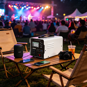 <span class=keywords><strong>Chauffe</strong></span>-<span class=keywords><strong>eau</strong></span> portable alimenté par batterie au lithium, stations d'alimentation portables, réfrigérateur-congélateur portable à énergie <span class=keywords><strong>solaire</strong></span> - Product Image 4