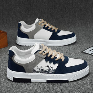 أحذية رياضية رجالية جديدة لعام 2024، نسخة كورية أصلية، أحذية رياضية شبابية مسطحة للترفيه، نعل EVA، مقاس <span class=keywords><strong>15</strong></span>، تصميم عصري - Product Image 2