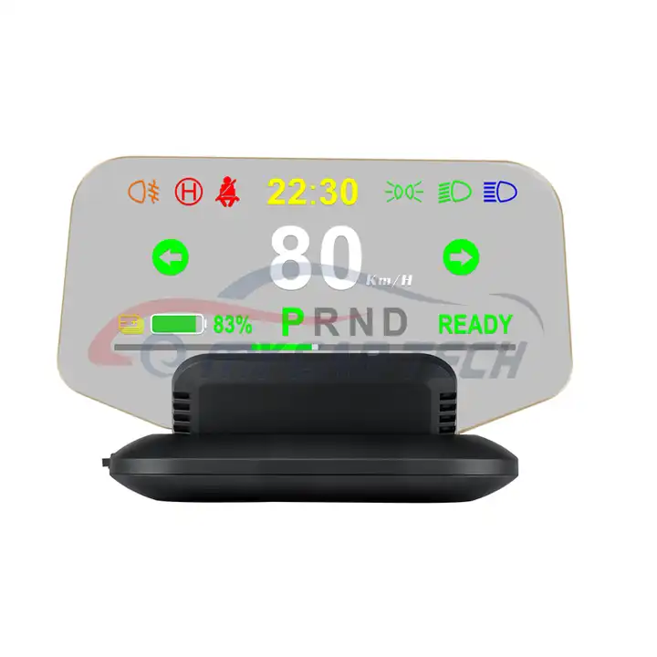 Projecteur universel de navigation GPS OBD portatif HUD avec