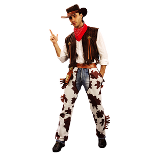 Disfraz de <span class=keywords><strong>Vaquero</strong></span> Adulto para Fiesta de Halloween, Traje de Rodeo, Cosplay, Proveedor Mayorista - Product Image 3