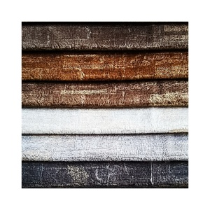 YZZR01 Best Quality New Fashion Design 260gsm Lightweight Velvet Upholstery Fabric - Product Image 1