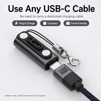 Adaptateur de charge magnétique USB-C SIKAI pour montre connectée MiTu pour enfants, chargeur de montre portable, convertisseur pour l'école, les voyages et les activités de plein air
