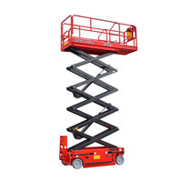 Plate-forme mobile Manlift au meilleur prix 10m 500kg Capacité de chargement Élévateur à ciseaux aérien hydraulique